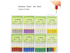 Fabrieksprijs Endodontische H-bestand roestvrij staal tandheelkundige Endo-bestanden Multi Size tandheelkundige H-bestand
