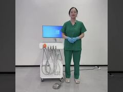 Professionele draagbare tandheelkundige unit met HD intra-orale camera, digitaal beeldvormingssysteem, ingebouwde computer