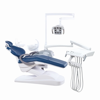 Micro-vezel leer Luxe tandheelkundige eenheid Full Set OEM/ODM Accepteer tandheelkundige stoel met LED sensor licht