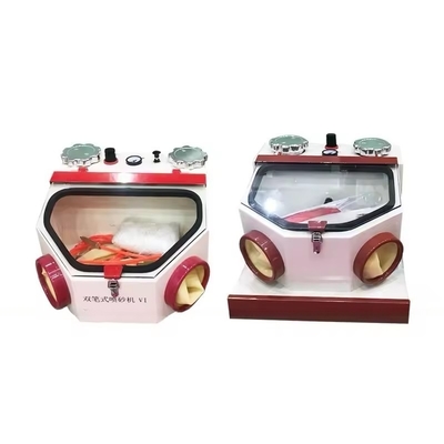 Twee pen tandpoetser Sanblaster mondschoonmaak tandpoetser Sandblaster met kast