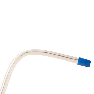 Makkelijk te buigen zuigspeling speeksel ejector pvc met koper tandheelkundige wegwerpzuig tips