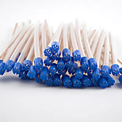 Makkelijk te buigen zuigspeling speeksel ejector pvc met koper tandheelkundige wegwerpzuig tips