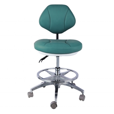 360 graden draaiende tandartsassistentstoel Comfortabele stoel tandartsstoel met rugleuning