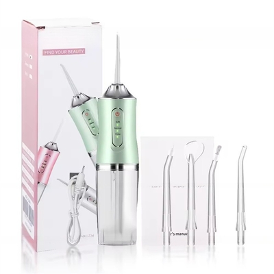Huishoudelijke mini tandheelkundige waterflosser 1400/min Effectieve reiniging van tanden Reiniger irrigator