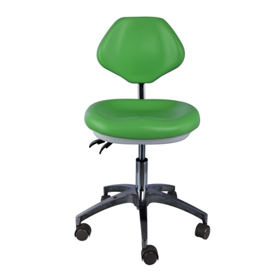 Tandheelkundige kliniek Arts Assistent Hocker Pu Leer Comfortabele stoel Blauwe kleur Tandartsstoel