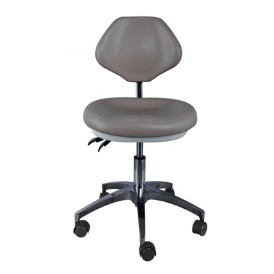 Tandheelkundige kliniek Arts Assistent Hocker Pu Leer Comfortabele stoel Blauwe kleur Tandartsstoel