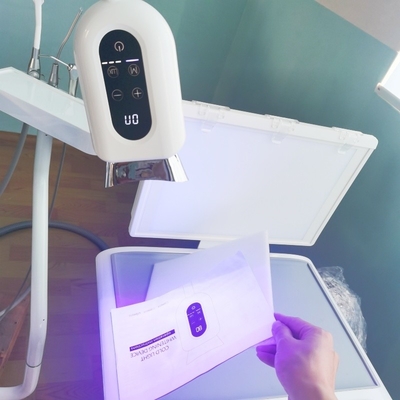 360 graden rotatie tanden whiten licht 3 kleur snelle whitening tanden whitening machine