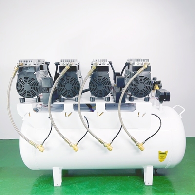Foshan Fabriek tandheelkundige luchtpompcompressor 128L 3400W stille tandheelkundige compressor