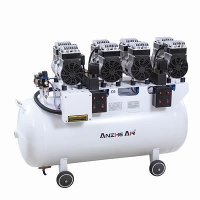 Foshan Fabriek tandheelkundige luchtpompcompressor 128L 3400W stille tandheelkundige compressor
