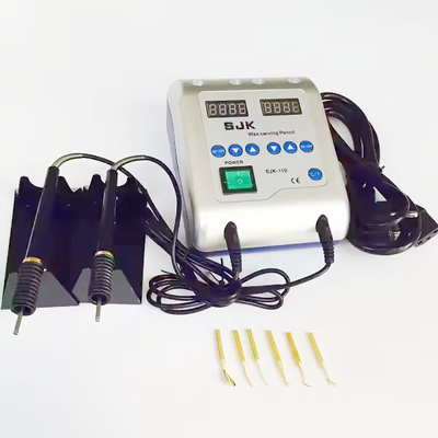 6 Tips Wax Moulding Snijmes Elektrische Dubbele Pen Tandheelkundige Digitale Wax Snijpen