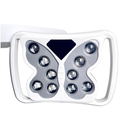 Chirurgische schaduwloze lamp voor tandheelkundige stoel Tanden bleken functie 10 lampen tandheelkundige eenheid LED lamp