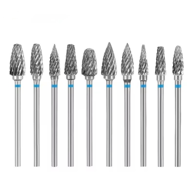 10pcs/box tandheelkundig laboratorium populaire carbide cutter kit 2.35mm tandheelkundige boor