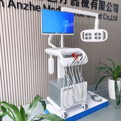 Foshan fabriek 550W tandheelkundige mobiele wagen tandheelkundige kliniek draagbare tandheelkundige eenheid met lamp
