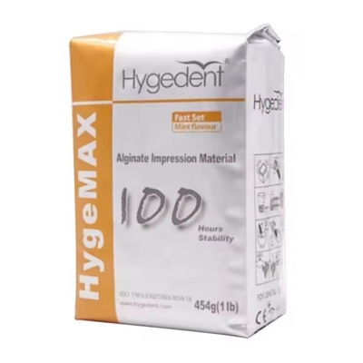 Fast Set Tandheelkundig Alginate Impressie Materiaal Hygedent Alginate Voor Orthodontie