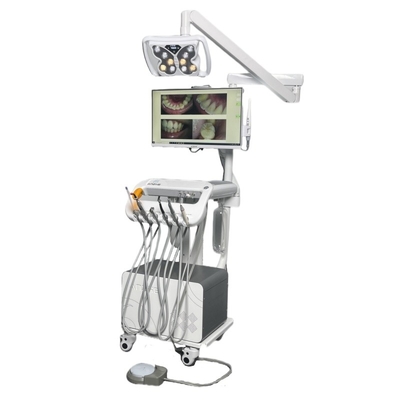 Fabriek draagbare tandheelkundige eenheid met LED-licht Multi Function tandheelkundige operatie trolley