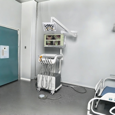 Fabriek draagbare tandheelkundige eenheid met LED-licht Multi Function tandheelkundige operatie trolley