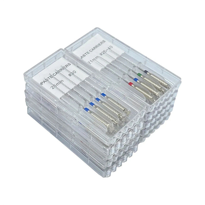 Tandpasta dragers wortelvuller Lentulo 21mm 25mm 28mm Geassorteerde endodontie bestanden
