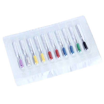 Tandheelkundige prikkelscherm voor handgebruik Tandheelkundige zenuwserm Tandheelkundige wortelkanaalbestanden Endodontische tandheelkundige roterende bestanden