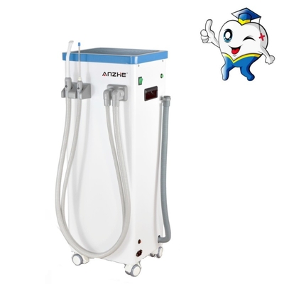 Draagbare tandheelkundige vacuümzuiginstallatie 400W mobiele zuigtoestel aspirator 800L Per min tandheelkundige zuiginstallatie