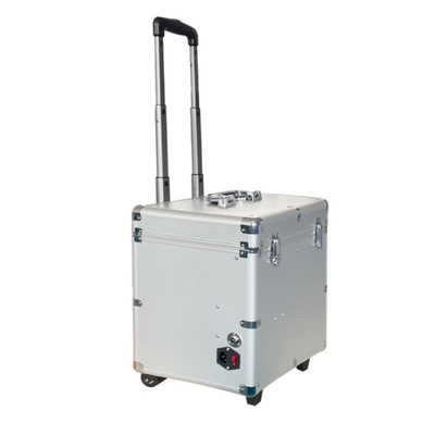 Draagbare tandheelkundige afleveringseenheid met luchtcompressorsysteem 550W mobiele tandheelkundige eenheid koffer mini tandheelkundige behandelingsturbine