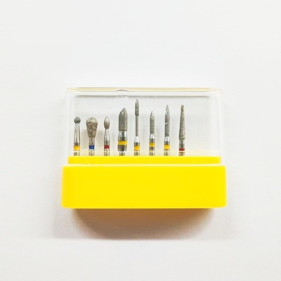 Hot Supply Dental Diamond Bur Set Finishing Cavity Preparation Kit Factory Direct High Speed Drill Bur