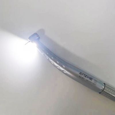 Foshan Anzhe Factory High Speed ​​Dental Handpiece 3 Water Spray Dental Air Turbine LED Licht Dental Air Rotor