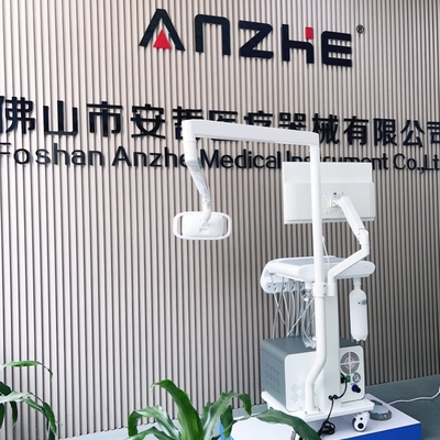 Anzhe Mobiele tandheelkundige operatie trolley draagbare mini tandheelkundige bezorgmandje warm verkopen draagbare tandheelkundige eenheden voor kliniek