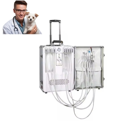 Dieren tanden schoon Draagbare tandheelkundige operatie apparatuur Veterinaire kliniek Gebruik tandheelkundige therapie Eenheid Handheld mobiele tandheelkundige eenheid