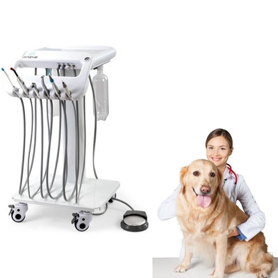 Veterinaire kliniek Mobiele dieren tandbehandeling Eenheid Veterinaire apparatuur Tandheelkundige bezorging Eenheid Huisdier tandheelkundige karretje