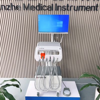 Custom Portable Veterinary Instrument Unique Design Mobile Dental Trolley with Oral Camera