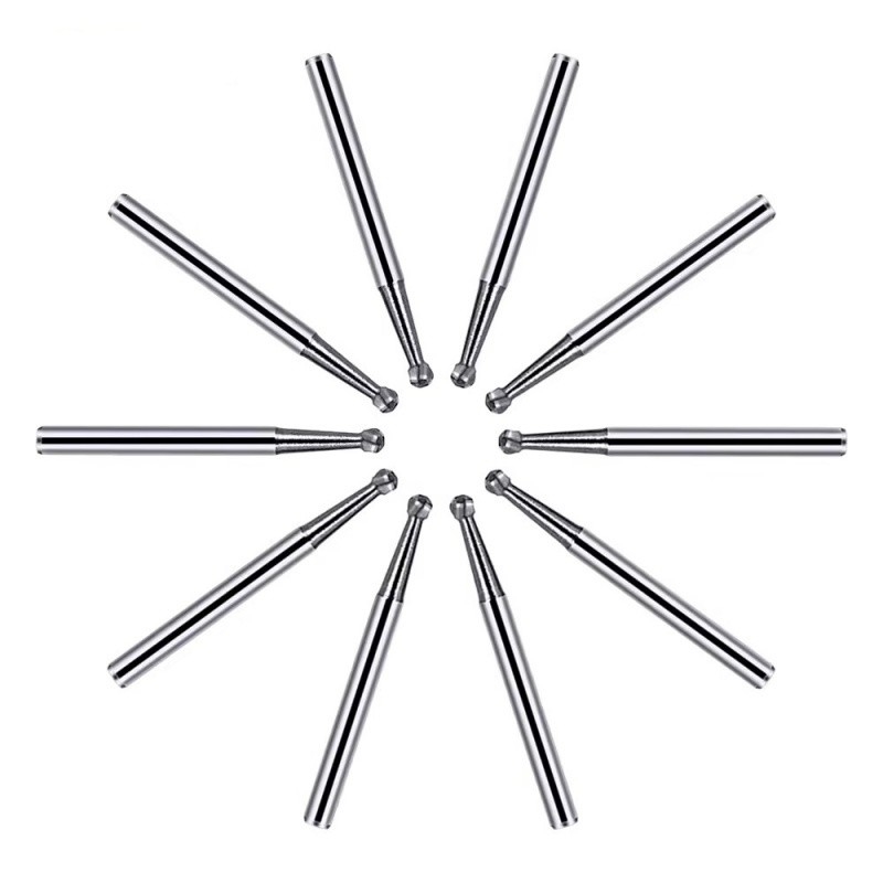 Dental Tungsten Carbide Bur 3mm Multi Size Carving Drilling Bur voor tandheelkundige dealers