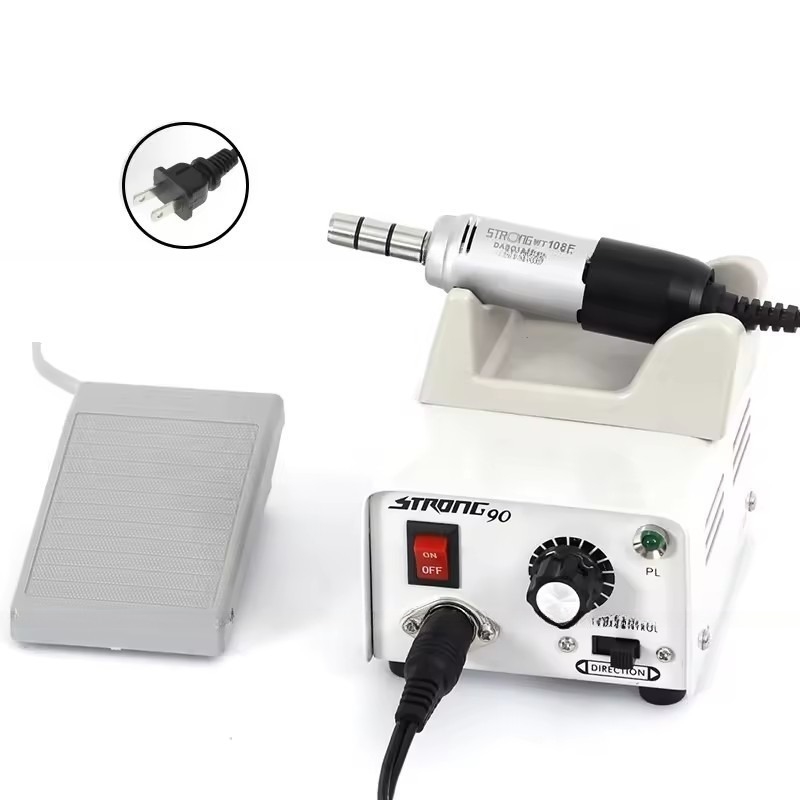 Sterk vermogen tandheelkundige elektrische micro motor tandheelkundige boor motor 65W tandheelkundige laboratorium micromotor
