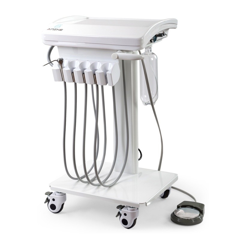 Foshan Factory Direct Vet Dental System Mini Body Mobile Dental Unit Lichtgewicht Huisdier Dental Operation Unit