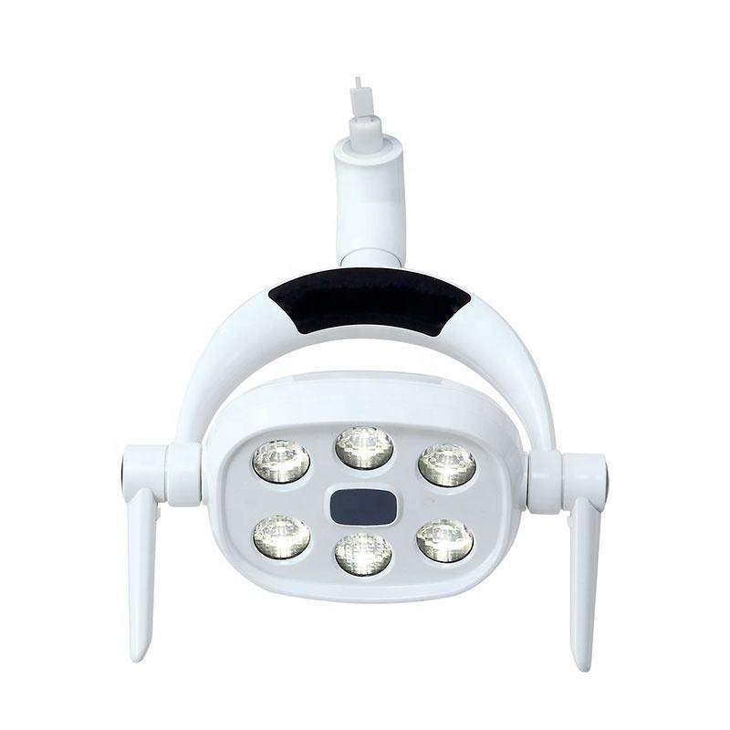 6 LED Tandheelkundige Inductielamp voor Tandheelkundige Unit 9W Verstelbare Mondchirurgie LED Lamp Sensor Type Schaduwvrije Operatielamp