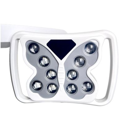 Goede prijs. Chirurgische schaduwloze lamp voor tandheelkundige stoel Tanden bleken functie 10 lampen tandheelkundige eenheid LED lamp online