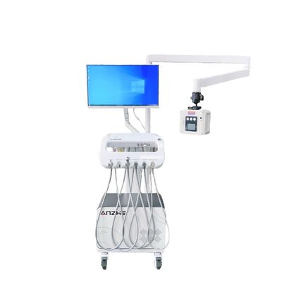 Goede prijs. Mobiele tandheelkundige trolley met röntgenmachine mobiele tandheelkundige kar met luchtcompressor online