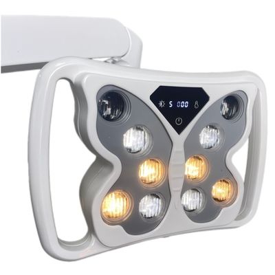 Goede prijs. 70000 LUX Tandheelkundige operatielamp 10 bolletjes vlindervormige chirurgische lampen voor de tandheelkundige eenheid online