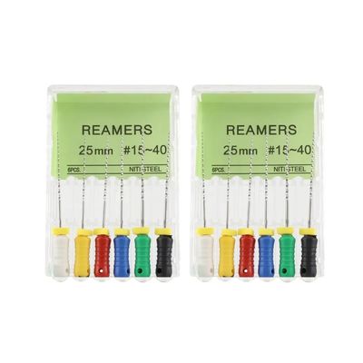 Goede prijs. Kwaliteit gegarandeerde tandheelkundige bestanden handgebruik 25mm # 15-40 roestvrij staal tandheelkundige reamers bestanden online