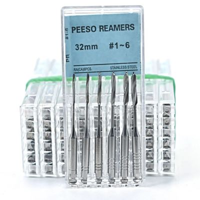 Goede prijs. Dental Endodontic Root Canal Instrument 32 mm Dental Pesso Reamers voor het vergroten van de baarmoederhals online