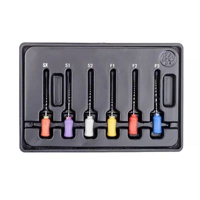 Goede prijs. Handgebruik Tandheelkundige wortelkanaal reamer Rotary Endodontie Directe kanalen bestanden NiTi Wortelkanaalbestanden online