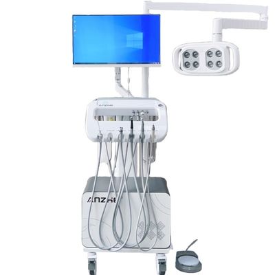 Goede prijs. Professionele mobiele tandheelkundige wagen voor veterinaire tandheelkundige turbine met luchtcompressor online