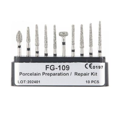 Goede prijs. Hot Supply Dental Diamond Bur Set Finishing Cavity Preparation Kit Factory Direct High Speed Drill Bur online