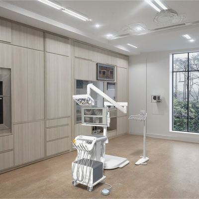 High-end tandheelkundige afleveringseenheid met vlindervormige LED-operatie Lichte tandheelkundige kliniek Mobiele tandheelkundige wagen Draagbare tandheelkundige eenheid