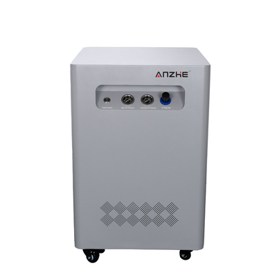 ISO-goedgekeurde tandheelkundige compressor Draagbare olievrije luchtcompressor met stille kast Gery kleur stille compressor met doos