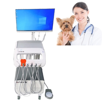 Mobiele tandheelkundige werktafel voor veterinaire therapeutische apparatuur Dieren tandverzorging Mobiele tandheelkundige karretje