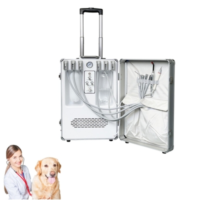 Handheld Veterinaire tandheelkundige apparatuur Huisdieren Tandbehandeling Koffer Dieren Tandverzorging Veterinaire mobiele tandheelkundige behandeling