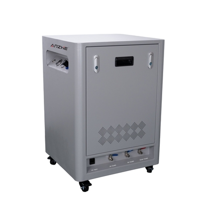 Olievrij stil type luchtcompressor voor tandheelkundige mobiele luchtcompressor met geluidsdichte kast 550W tandheelkundige vacuümpomp