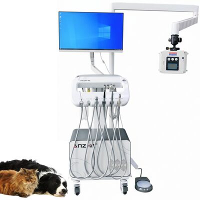 Goede prijs. Fabriek Direct Veterinair Huisdier Dental Mobile Trolley met X-Ray Unit Draagbare Vet Dental Treatment Cart OEM Dental Trolley online