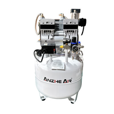 Goede prijs. 40L Stille Olievrije Tandheelkundige Air Compressor 850W Kliniek Apparatuur Luchtpomp met OEM Logo online