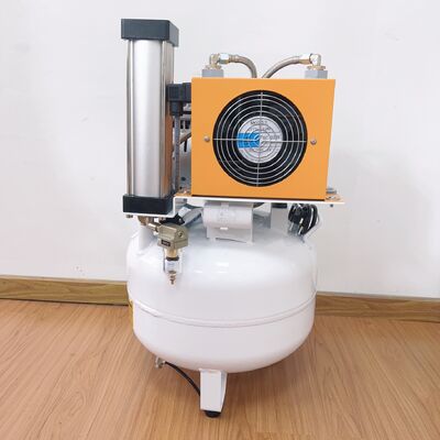 Goede prijs. 32L Stille Olievrije Tandheelkundige Air Compressor met Ingebouwde Droger – Medische Kwaliteit Schone Lucht, Laag Geluidsniveau, Energiezuinig voor Klinieken online